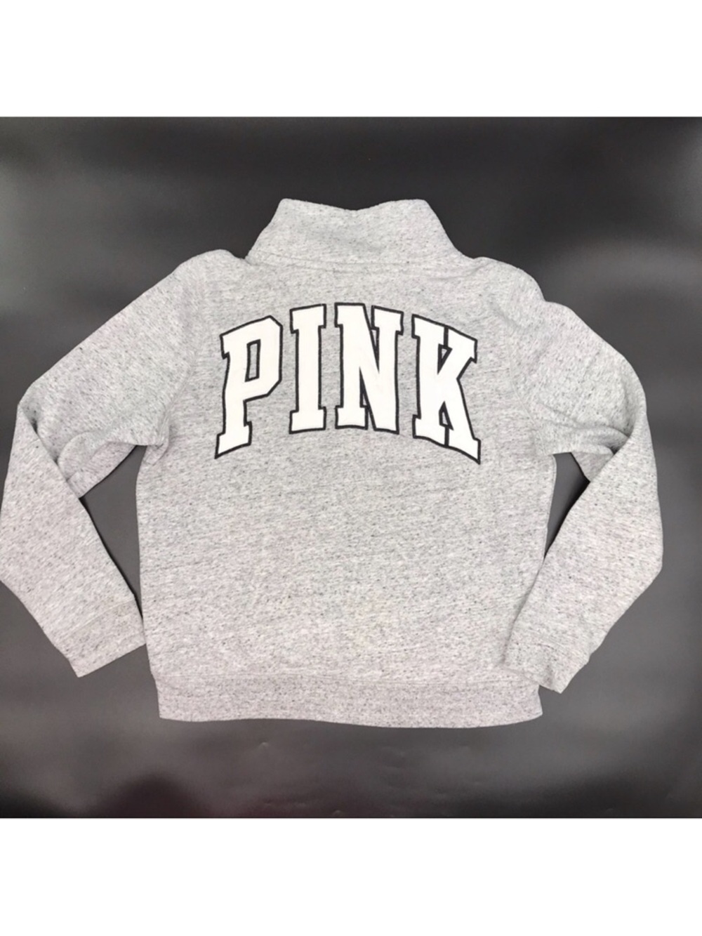 PINK by Victoria’s Secret Grey Pullover Sweatshirt Size Large